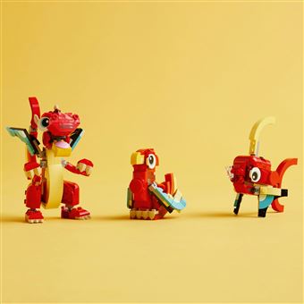 LEGO® Creator 31145 Le dragon rouge