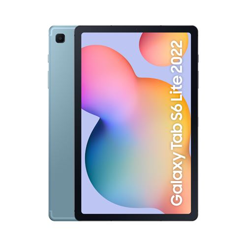 Tablette tactile Samsung Tab S6 Lite 10.4'' WiFi 64 Go Bleu Angora 2022