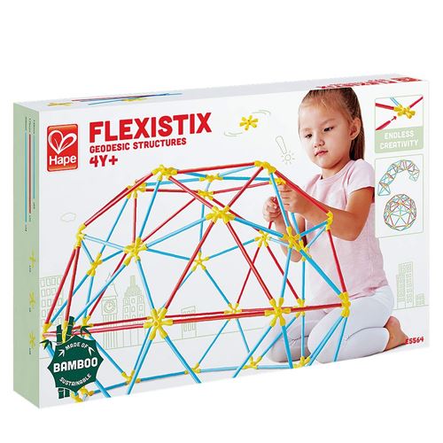 Kit créatif Hape Flexistix Structures géodésiques