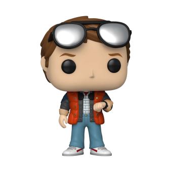 Figurine Funko Pop Movies Retour vers le futur Marty qui vérifie sa montre Exclusivité Fnac