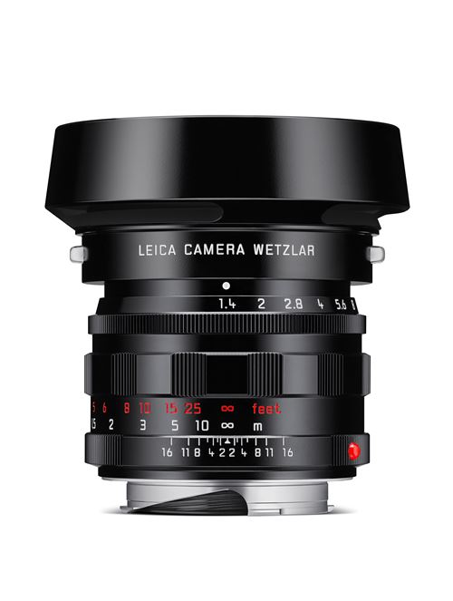 Objectif à Focale fixe Leica Summilux-M 50 f/1,4 Noir Laqué pour Monture Leica M État correct - Leica reconditionné disponible sur Fnac