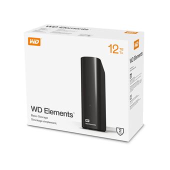 WD Western Digital Elements Desktop disque dur 12TO