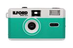 Appareil photo argentique compact 24x36 Ilford Sprite II Argent et vert - Réutilisable