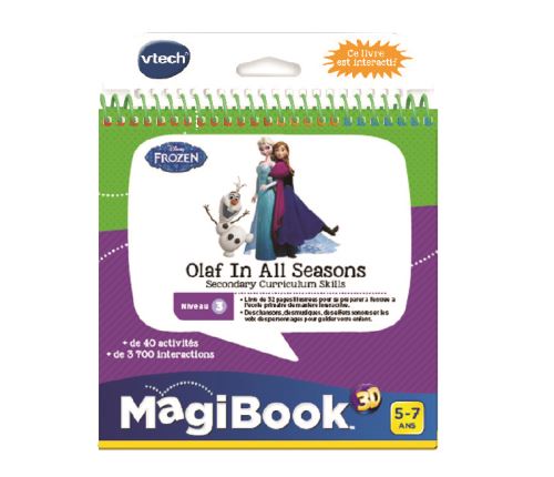 Livre Éducatif Vtech Magibook La Reine Des Neiges