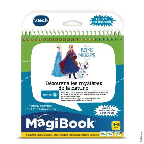 Livre éducatif vtech magibook la reine des neiges FC-1-13555567 - Conforama