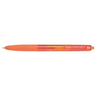 Stylo à bille Pilot Pen Super Grip G Néon Orange