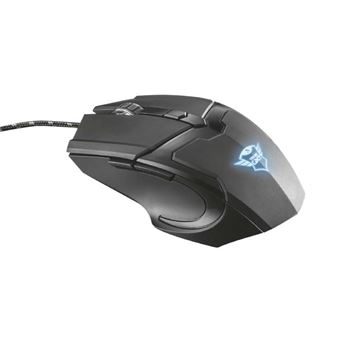 Trust GXT 101 - souris gaming filaire - vert Pas Cher | Bureau Vallée