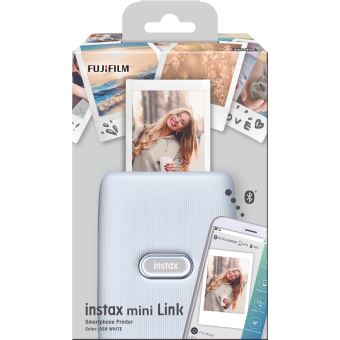 Imprimante photo instantanée Fujifilm Instax Mini Link Blanc