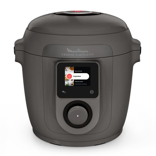 Multicuiseur Moulinex Cookeo Simplicity Ce821Bf0 Gris Anthracite