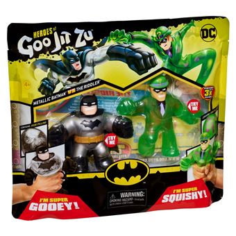 Pack Duo Goo Jit Zu DC Comics Batman vs Riddler