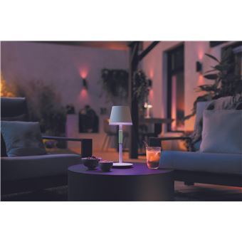 Lampe connectée Philips Hue Go portable Blanc