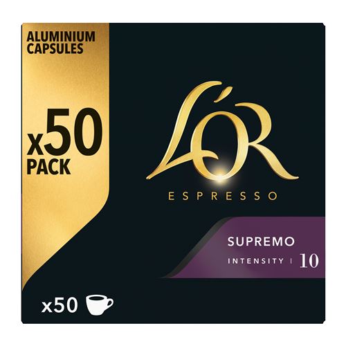 ''OR ESPRESSO SUPREMO CAPSULES 50 PC 260 GR
