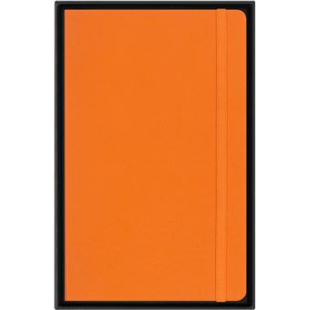 Carnet ligné Moleskine Vegea Capri Grand format Orange - 1
