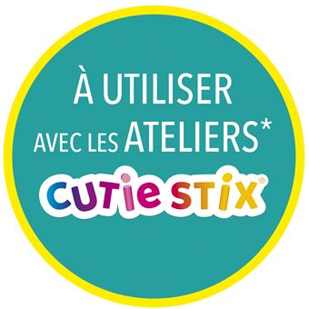 Cutie Stix - Atelier de Création - Fabrication de bijoux enfants - Dès 6  ans - Lansay : : Jeux et Jouets