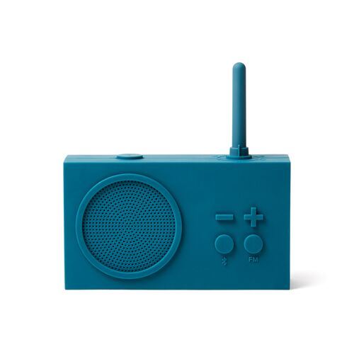 Radio FM & Enceinte Bluetooth Lexon Tykho 3 Bleue Canard 