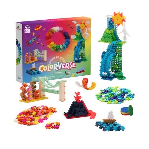 Jeu de construction Plus Plus Kit découverte Couleurs 1000 pièces
