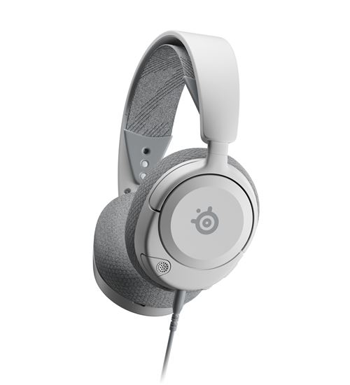 SteelSeries Arctis Nova 1 - Micro-casque - circum-aural - filaire - jack 3,5mm - blanc - pour Nintendo Switch; Sony PlayStation 4, Sony PlayStation 5
