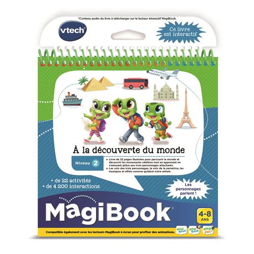 Magibook Vtech A La Découverte Du Monde