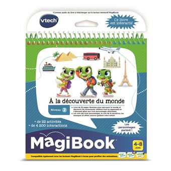 Magibook Vtech A la découverte du monde