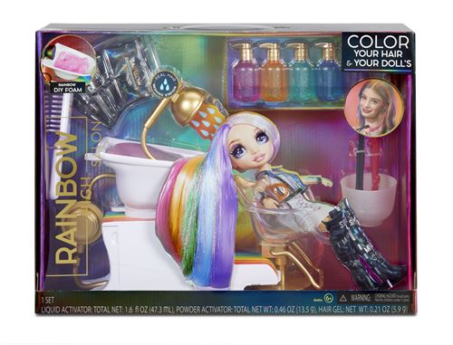 Salon de coiffure Rainbow High - Accessoire poupée