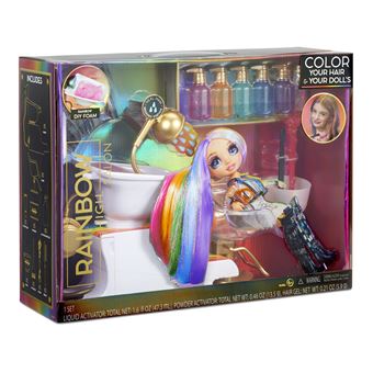 12€20 sur Salon de coiffure Rainbow High - Accessoire poupée - Achat & prix