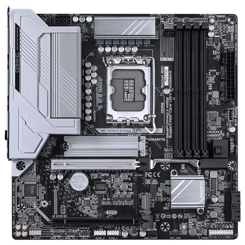 Carte mère Gigabyte B860M GAMING X WIFI6E micro ATX Socket LGA1851 Chipset AMD B850