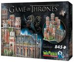 Puzzle 3 D Wrebbit Game of Throne Le Donjon Rouge 845 pièces