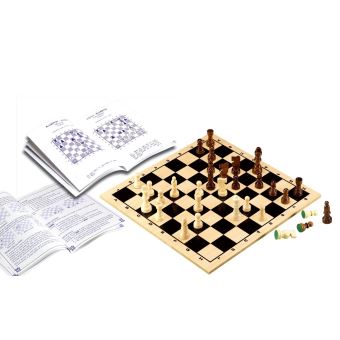 Jeu D'échecs De Tournoi avec Plateau en Silicone Pliable De 51*51 cm Et