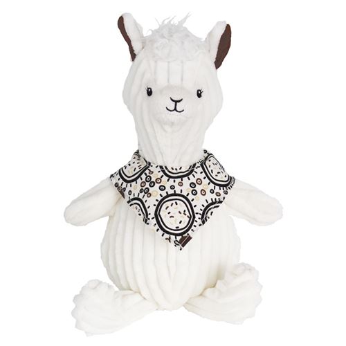 Peluche Globe Trotoys Les Déglingos Grand Simply Muchachos le Lama en boîte