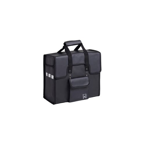 Sacoche solide de vélo Willex Bisonyl 18L Noir Porte bagage
