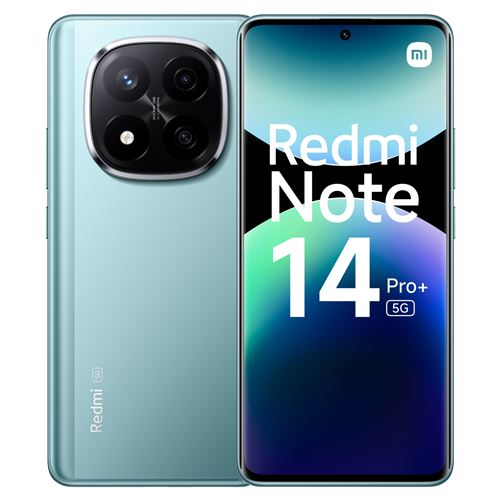 Smartphone Xiaomi Redmi Note 14 Pro+ 6,67 5G Double Nano SIM 512 Go Bleu givré
