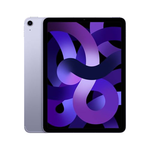 Apple iPad Air 10,9" Puce Apple M1 256 Go 5G 5ème génération 2022 Mauve