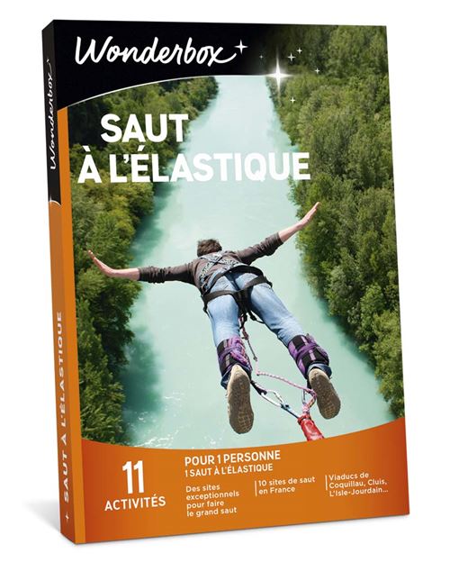 Coffret cadeau Wonderbox Saut à l elastique