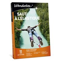 Coffret cadeau Wonderbox Saut à l'elastique