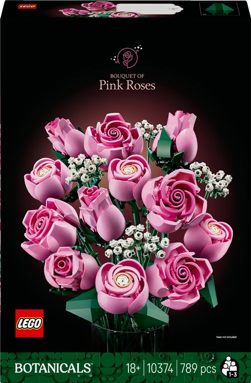 LEGO Botanicals Bouquet de Roses Roses 10374 - vue 6