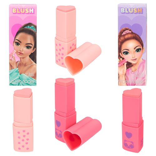 Dessin et coloriage enfant Top Model Blush Stick Cœur Beauty and Me Modèle aléatoire - Top Model