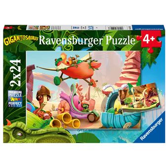 Puzzle enfant Ravensburger Gigantosaurus 2x24 pièces