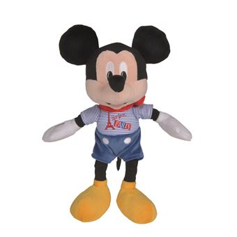 Personnage en peluche Disney Mickey et Minnie Paris 25 cm Modèle aléatoire