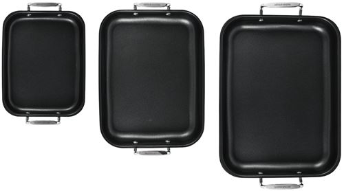 Set De 3 Plats À Four Arthur Martin Am1853 Gris