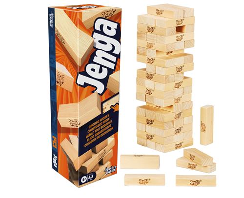 Jeu Classique Hasbro Gaming Jenga – Ambiance et Défis avec Dé Numérique - vue 2