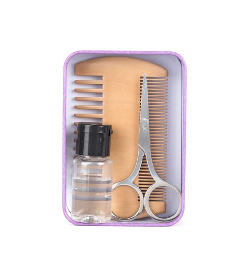 Coffret de toilette Kikkerland Kit à barbe pour homme