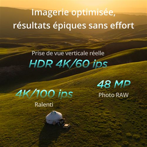 DJI Mini 4 Pro Drone quadricoptère prêt à voler (RtF) prises de vue  aériennes gris clair (mat) - Conrad Electronic France