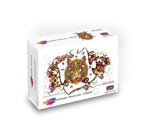 Eureka Gigamic Rainbow Wooden Tigre 139 pièces - vue 1