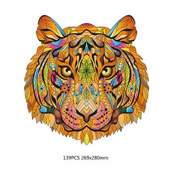 Puzzle Gigamic Rainbow Wooden Tigre 139 pièces