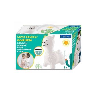 Lama sauteur gonflable Lexibook Blanc