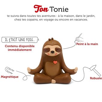 Figurine Tonies Méditation Max Larelax pour Conteuse Toniebox Collection S'endormir et se relaxer