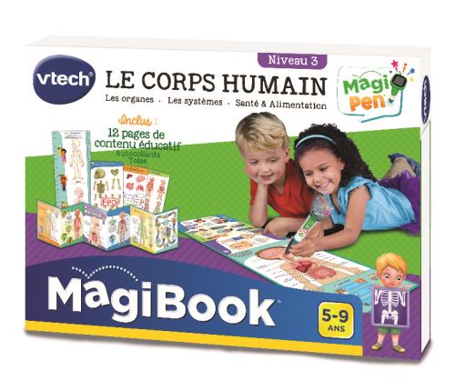 Livre éducatif Vtech MagiBook Le corps humain - Ordinateur éducatif