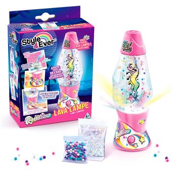 Kit créatif Style 4 Ever Mini Lava Lamp Modèle aléatoire