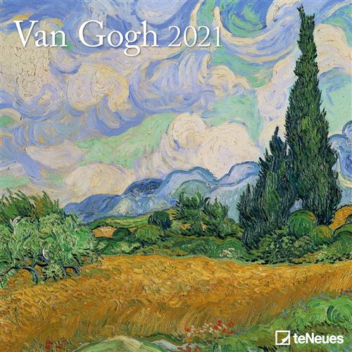 Calendrier TeNeues Van Gogh 2021 30 x 30 cm