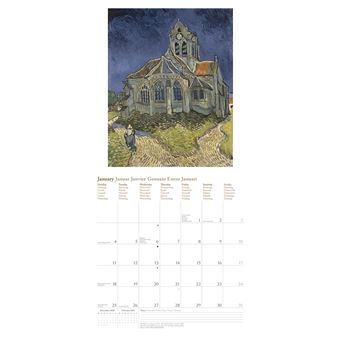 Calendrier TeNeues Van Gogh 2021 30 x 30 cm